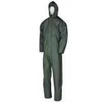 Spuitoverall/ regenoverall flexothane groen m nr 4964 - thumbnail