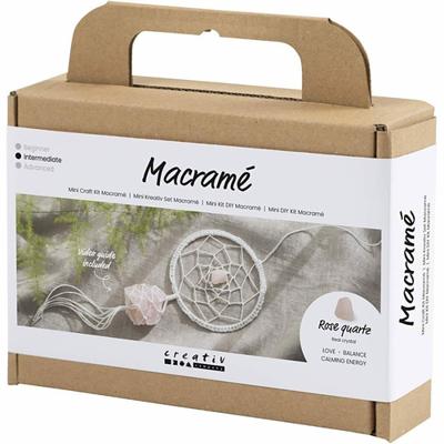 https://www.cchobby.nl/mini-hobbyset-macrame-dromenvanger-met-rozenkwarts-lichtroze-wit-1-doos