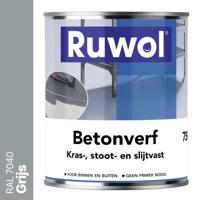Ruwol Betonverf Grijs (RAL 7040) 750 ml - thumbnail