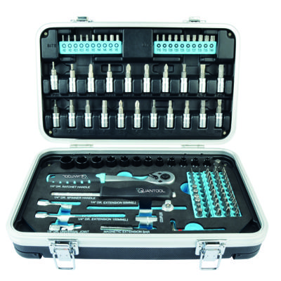 Brüder Mannesmann QUANTOOL Q25003 Bitset 116-delig 1/4 (6.3 mm)