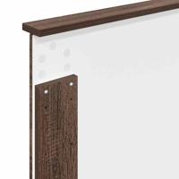 Bedframe Bruin Eiken 90 x 190 cm Massief grenenhout - thumbnail