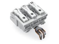 WAGO 294-5213 294-5213 Netaansluitingsklem Flexibel: - Massief: 0.5-1.5 mm² Aantal polen: 3 500 stuk(s) Wit - thumbnail