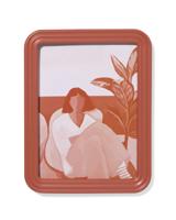 HEMA Fotolijst 15x20cm terra hout reliëf (terra) - thumbnail