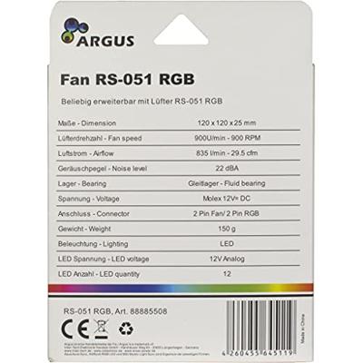 Inter-Tech Argus RS-051 RGB Computer behuizing