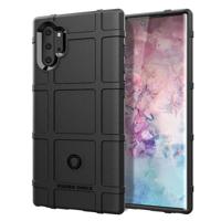 Schokbestendige beschermer cover volledige dekking siliconen case voor Galaxy Note 10 Pro/Note 10 + (zwart) - thumbnail
