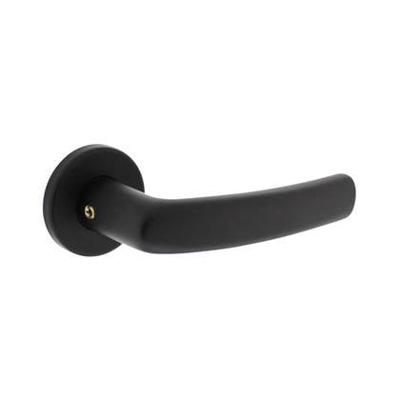 Intersteel DeurklinkDenham aluminium zwart Ø 5cm - 0023.006002