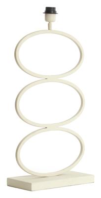 Light & Living Tafellamp 'Stelius' 59cm, kleur Crème (excl. kap)