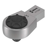Wera 7772 A insteekratel, omschakelbaar, 9 x 12 mm, 1/4" - 1 stuk(s) - 05078635001 - thumbnail
