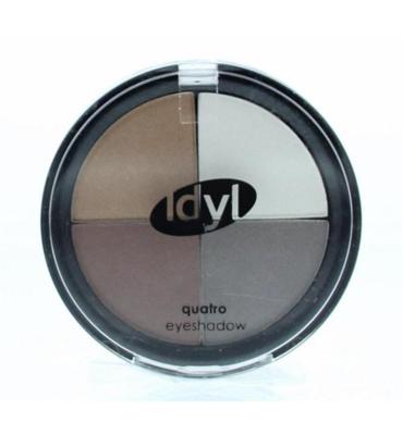 Idyl Eyeshadow quatro CES 105 bruin/grijs/wit 1 Stuks