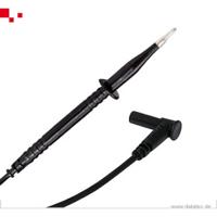 Chauvin Arnoux Meetsnoer 4mm-veiligheidsstekker 4mm-veiligheidsbus 0.85 m Zwart 1 stuk(s) - thumbnail