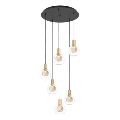 Stars of Light Design hanglampTerque zwart goud - 390279