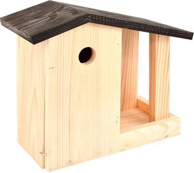 Nestkast voedert. 2 in 1 l13b7h24 Esschert Design - Esschert design Nestkast voedert. 2 in 1 l13b7h24 Esschert Design - Esschert design