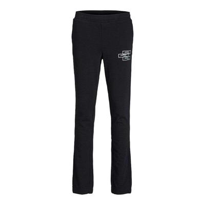 Kindertrainingspak Broek Jack & Jones JPSTGORDON SPACE LOGO 12221570 Zwart - Maat: 14 Jaar