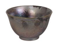 Handgemaakte Theekop Bruin Keramiek - 9 x 5.4 cm - thumbnail