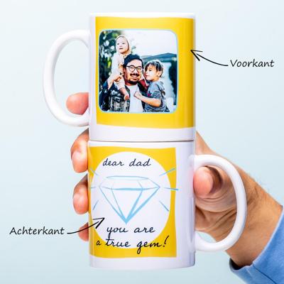 Gepersonaliseerde Fotomok Diamant
