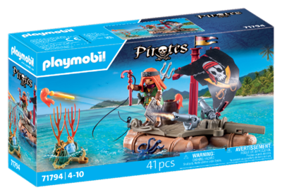 PLAYMOBIL Pirates piratenvlot met schat 71794
