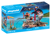 PLAYMOBIL Pirates piratenvlot met schat 71794 - thumbnail