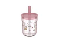 Mepal kinderglas Mio 250 ml met rietje Little Dutch fairy garden - thumbnail