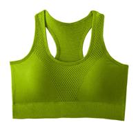 Mondoni Seamless Sportsbra groen maat:m - thumbnail