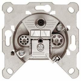 Triax GDA 313 Antennedoos Satelliet, TV, FM Inbouw (in muur) Doorvoerdoos