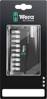 Wera 8151/55/67-9-899 05073416001 Bitset 10-delig Kruiskop Phillips, Kruiskop Pozidriv, Binnen-Torx Wera 8151/55/67-9-899 05073416001 Bitset 10-delig Kruiskop Phillips, Kruiskop Pozidriv, Binnen-Torx