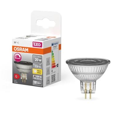 OSRAM HOMELIGHTING 4058075796690 LED-lamp Energielabel G (A - G) GU5.3 3.4 W = 20 W Warmwit (Ø x h) 49 mm x 44 mm 1 stuk(s)