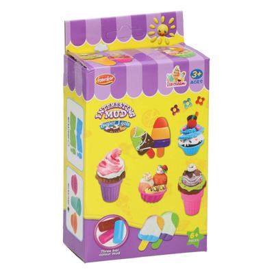 Kleiset IJsjes Maken - 3 Kleuren Klei - 6dlg.