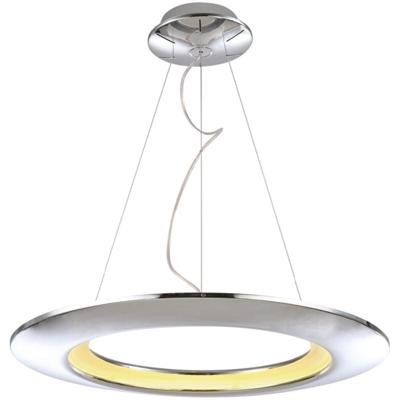 LED Hanglamp Chroom Aluminium - 41W Natuurlijk Wit 4000K