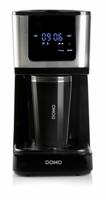 Filterkoffiezetapparaat - DOMO - DO733K - 900 W - 4 tot 10 kopjes - LCD-scherm - 3 sterktes - Zwart - thumbnail