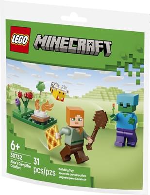 LEGO minecraft 30732 alex en de strijd bij het kampvuur LEGO minecraft 30732 alex en de strijd bij het kampvuur