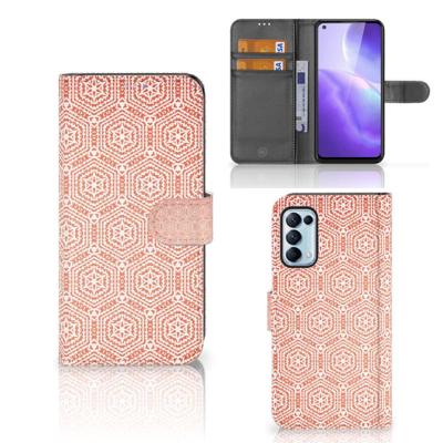OPPO Find X3 Lite | Telefoon Hoesje | Pattern Orange