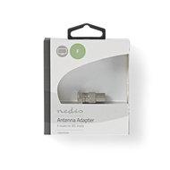 Satelliet- en antenne-adapter | F male - IEC (coax) male - thumbnail