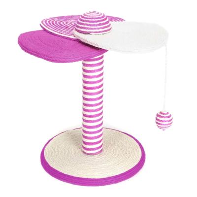 Nobleza Krabpaal - Paars / wit - 38 cm