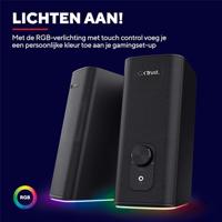 Trust GXT612 CETIC BT PC-luidsprekers Kabelgebonden Zwart - thumbnail