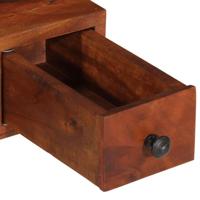 VidaXL Wandspiegel met lades 60x33x90 cm massief acaciahout - thumbnail