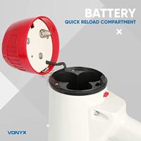 Vonyx MEG040 Megafoon 40W opname/sirene/microfoon - thumbnail
