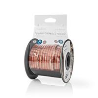 Speaker-Kabel | 2x 1,50 mm2 | 15,0 m | Op Rol | Transparant - thumbnail