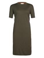 Icebreaker Granary Tee Dames Jurk Loden M - thumbnail