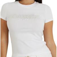 Guess Sangallo T-Shirt Dames Wit - Maat XL - Kleur: Wit | Soccerfanshop - thumbnail