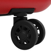 VidaXL Koffer met slot rood 34 x 23 x 55.5 cm abs kunststof - thumbnail