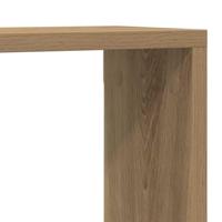 Wandplank 4 pcs Ambachtelijk eiken 80 x 15 x 26 cm Bewerkt hout - thumbnail
