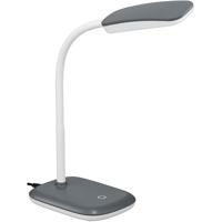 LED Bureaulamp - Trion Bolina - 3W - Warm Wit 3000K - Dimbaar - Rechthoek - Glans Titaan - Kunststof - thumbnail