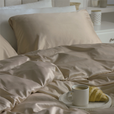 Dommelin Dommelin Kussensloop Uni Satijn 300TC 536 Antiekgroen 60x70