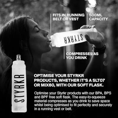 Styrkr soft flask running water bottle 500ml