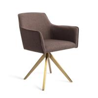 Jesper Home Eetkamerstoel 'Hofu' Turn Gold, kleur Potters Clay - thumbnail