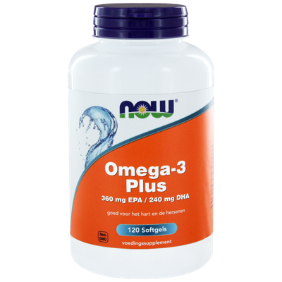 NOW Omega-3 Plus Softgels