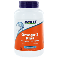 NOW Omega-3 Plus Softgels - thumbnail