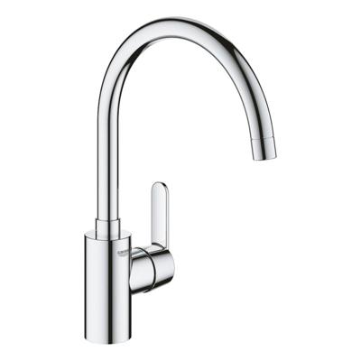 Grohe QuickFix Get keukenmengkraan met hoge uitloop chroom