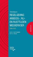 Tekstuitgave Regelgeving Arbeids-, rij- en rusttijden wegvervoer (Paperback) - thumbnail