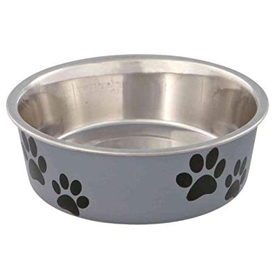 Voerbak voor honden Trixie Roestvrij staal Ø 12 cm 300 ml - thumbnail